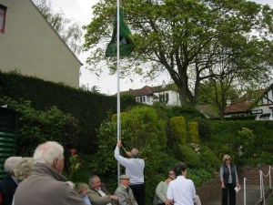 Flag raising 080510 006