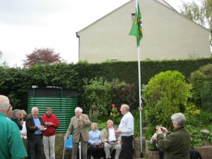 Flag raising 080510 012